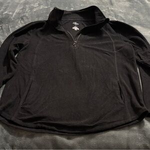 Women’s St. John's Bay Black Cowl Neck Sweater